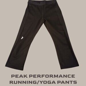 PEAK PERFORMANCE Wool-Blend Lined Running Pants S